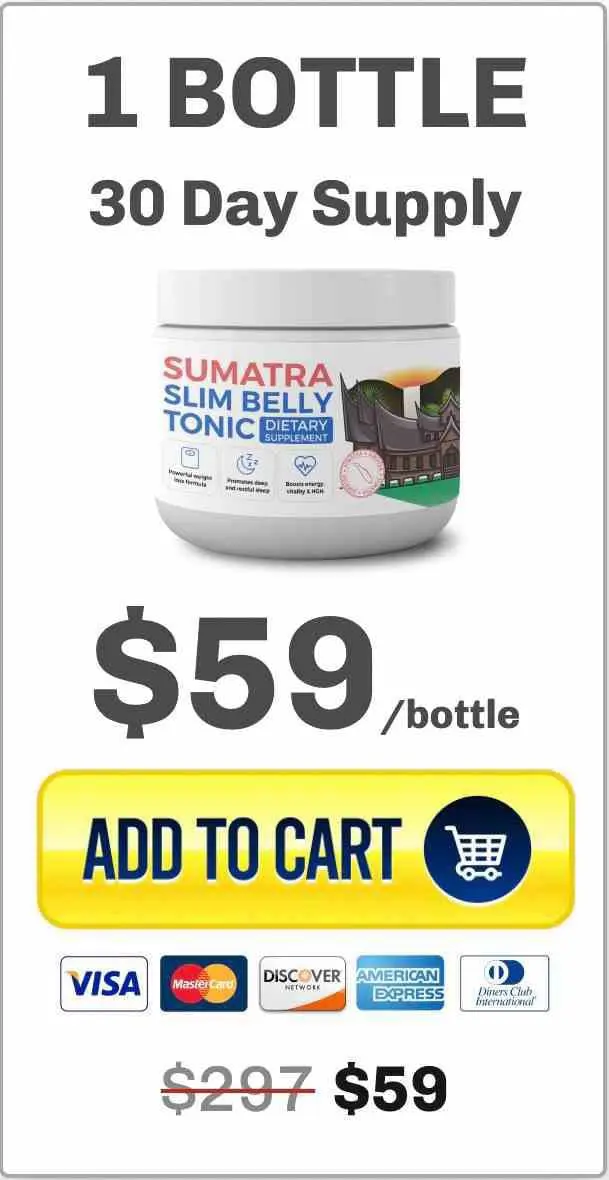 Sumatra Slim Belly Tonic order now 1 bottle