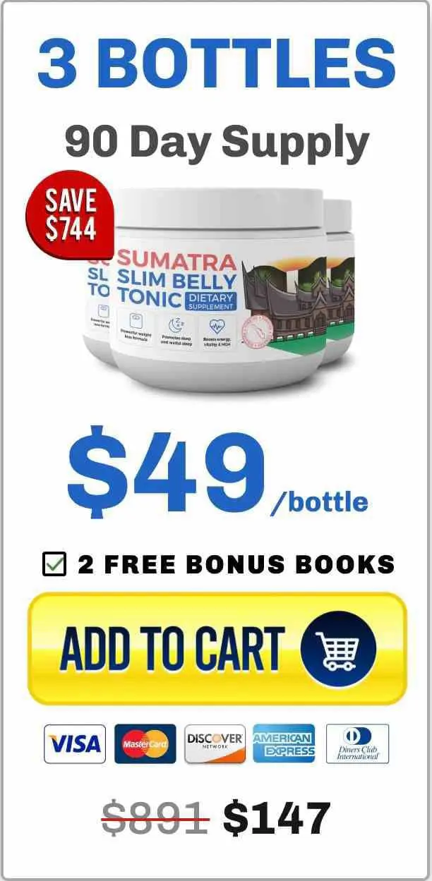 Sumatra Slim Belly Tonic order now 3 bottle